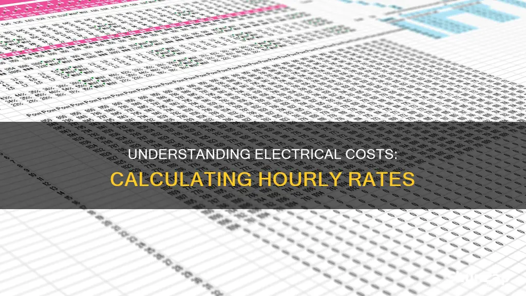 how to caculate electrical cost per hour