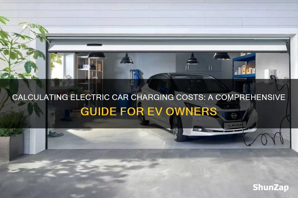 how to calculate charging price for electric car