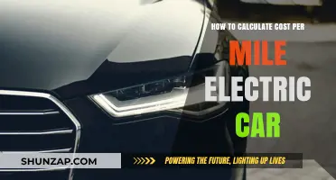 Calculate Electric Car Cost Per Mile: A Simple Guide