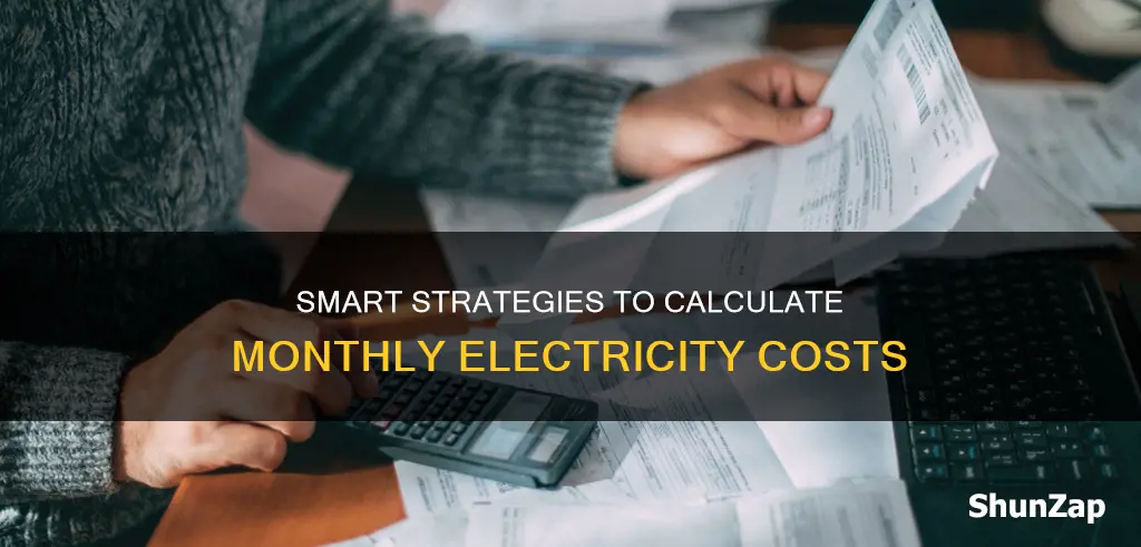 how to calculate cost per month electricity