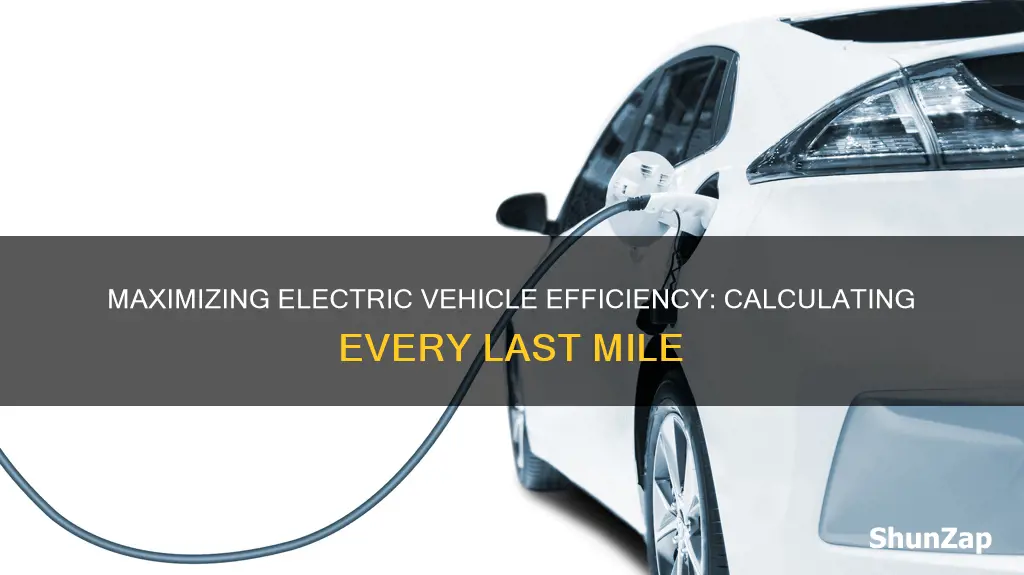 how to calculate efficiency of electric vehicle