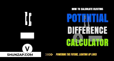 Electric Potential Difference: Calculating Voltage Drop