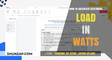 Understanding Electrical Load Calculations: Watts Measurement