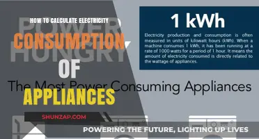Understanding Your Appliance Electricity Consumption