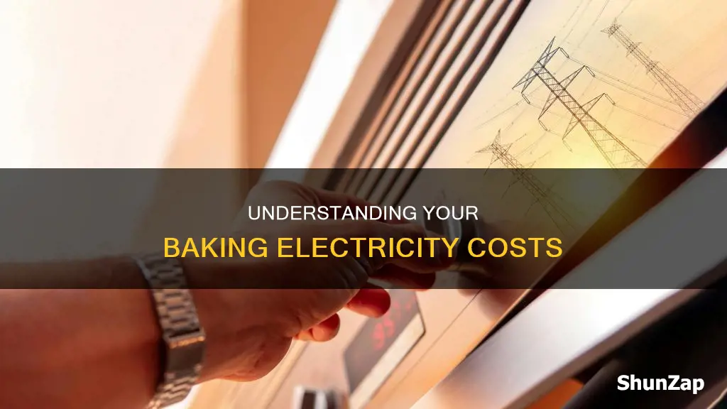 how to calculate electricity cost for baking