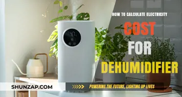 Dehumidifier Electricity Costs: Calculating Your Bill