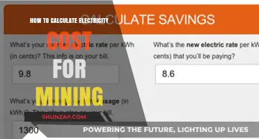 Calculating Mining Electricity Costs: A Comprehensive Guide