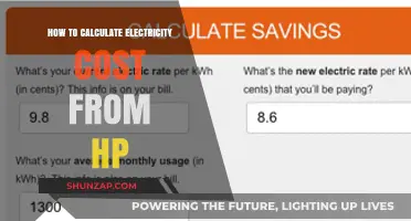 Understanding Electricity Costs: HP Calculation
