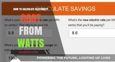 Understanding Your Electricity Costs: Watts to Dollars