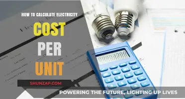 Understanding Your Electricity Bill: Cost Per Unit