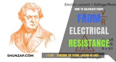 Understanding Force Calculation Through Electrical Resistance
