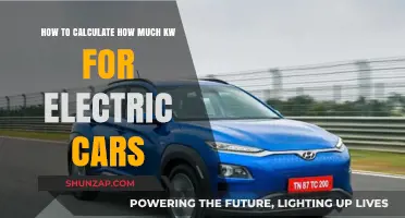 Calculating Electric Car Power: How Many kW Does Your EV Need?