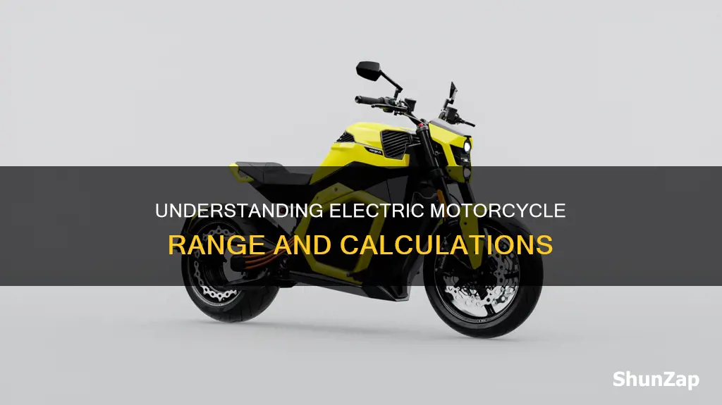 how to calculate range of electric motorcycle
