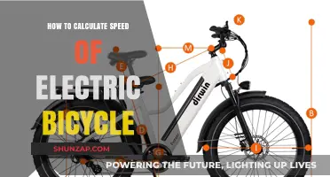 Electric Bicycle Speed: Calculating the Velocity