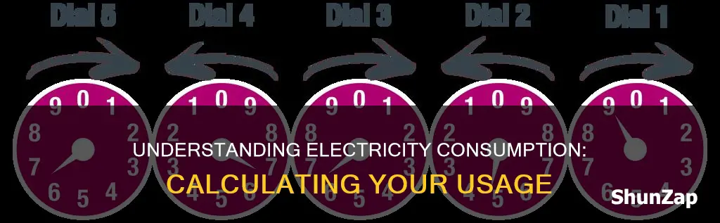 how to calculate the consumption of electricity