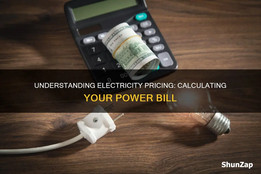 how to calculate the price of electricity