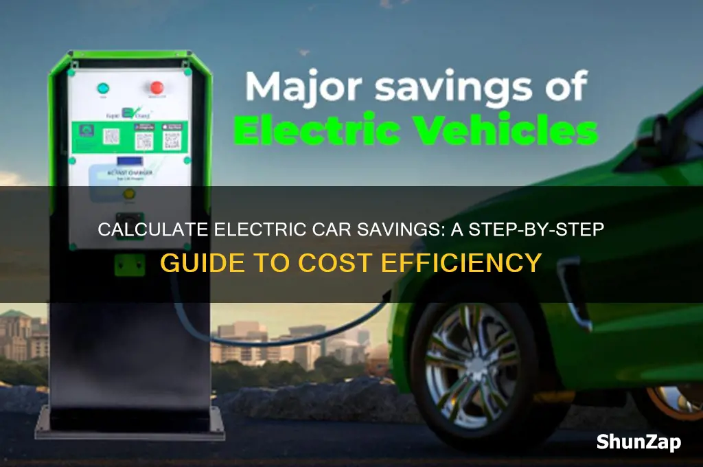 how to calculate the savings of an electric car