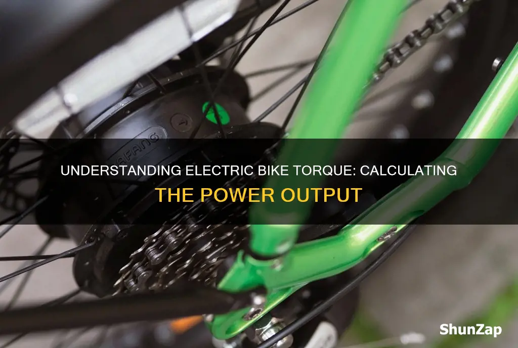 how to calculate torque of electric bike
