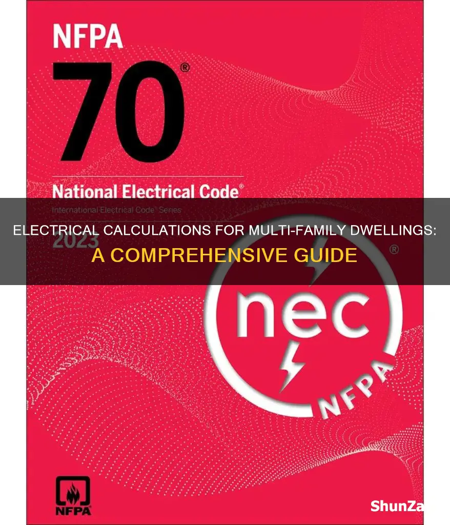 how to calculations multi family dwelling electrical