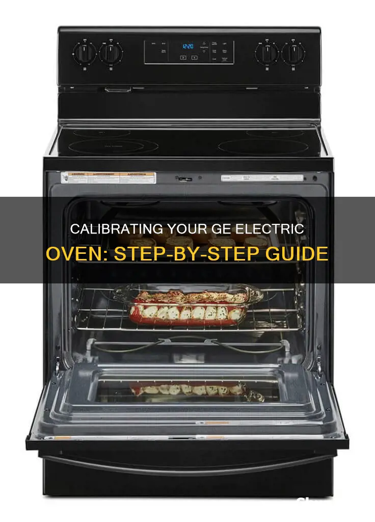 how to calibrate a ge electric oven