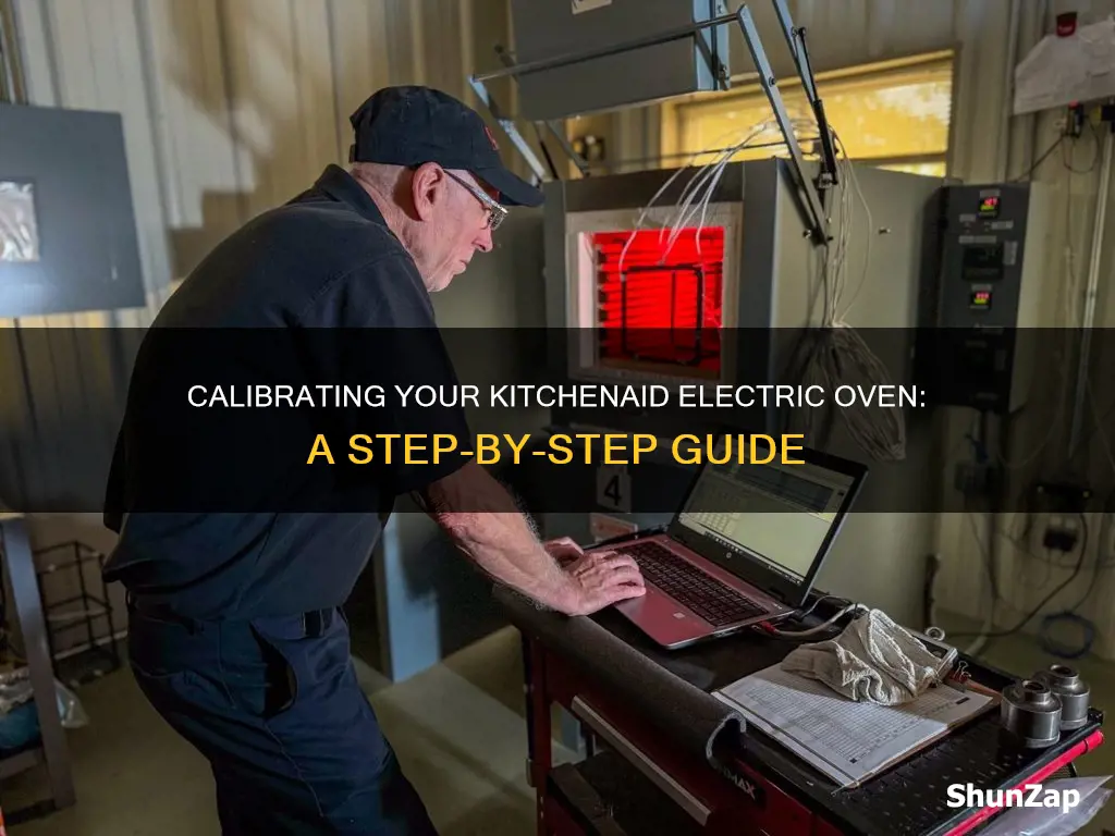 how to calibrate a kitchenaid electric oven