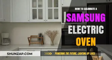 Calibrating Your Samsung Electric Oven: A Step-by-Step Guide
