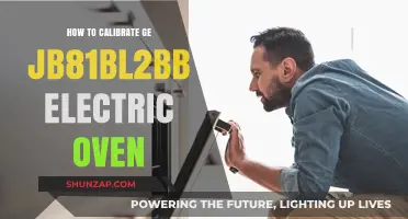 Calibrating Your GE JB81BL2BB Electric Oven: Step-by-Step Guide