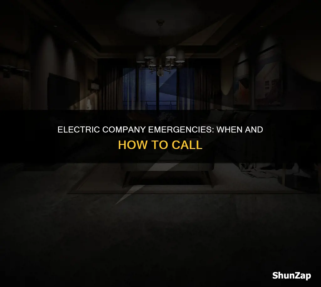 how to call the electric company