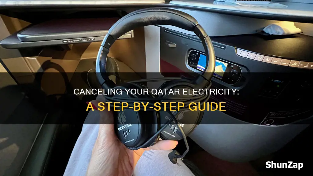 how to cancel electricity connection in qatar
