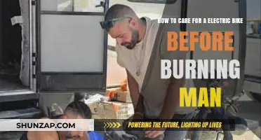 Essential Electric Bike Care Tips for Burning Man Survival