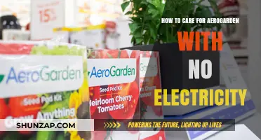 Caring for Your Aerogarden Without Electricity: Essential Tips and Tricks