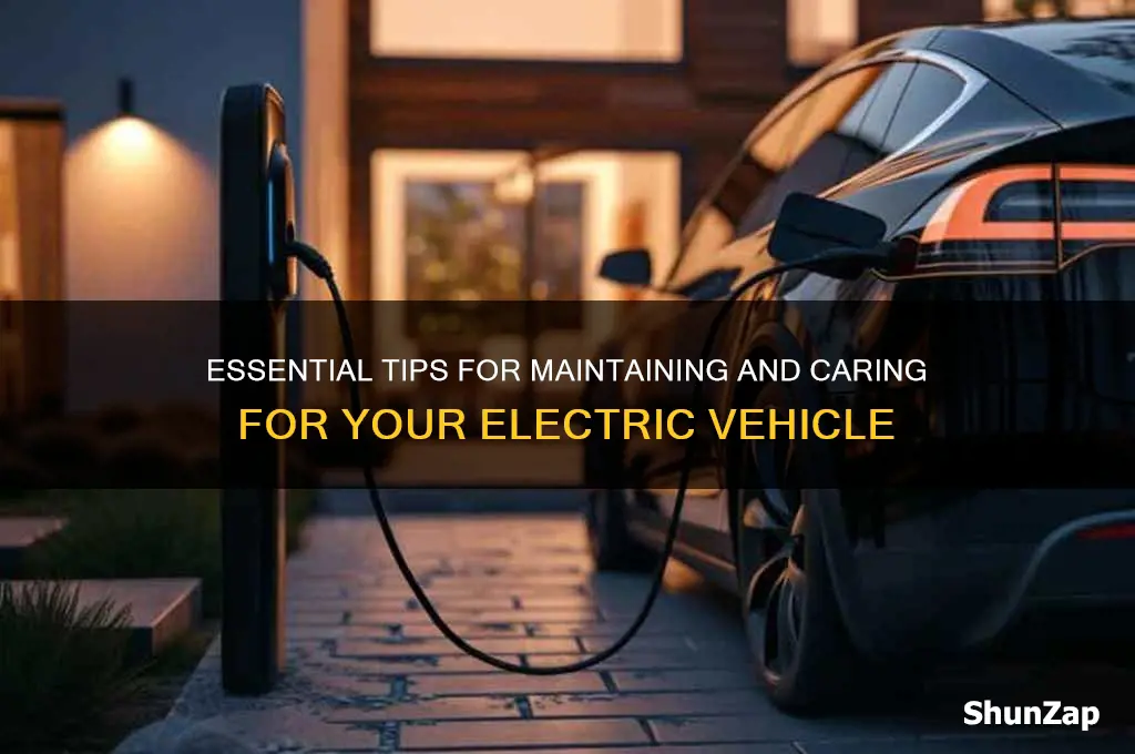 how to care for an electric cars