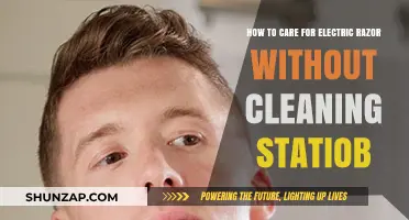 Essential Tips for Maintaining Your Electric Razor Without a Cleaning Station