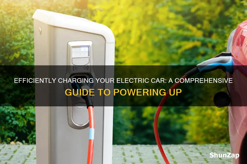 how to carge up an electric car