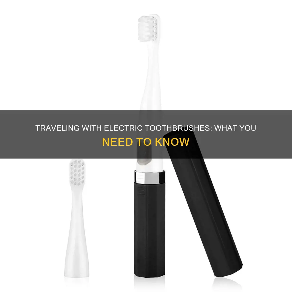 how to carry electric toothbrush on plane