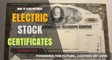 Potomac Electric Stock Certificates: How to Cash Them In