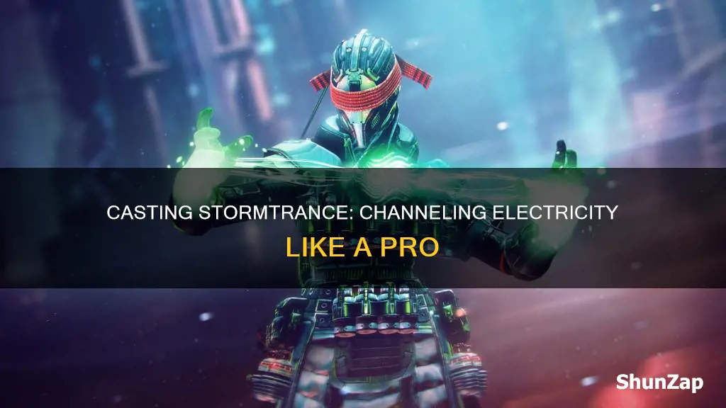 how to cast stormtrance and channel electricity