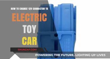 DIY Upgrade: Converting 12V Connector for Electric Toy Car Power