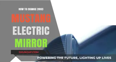 Changing Electric Mirrors on a 2003 Mustang: DIY Guide