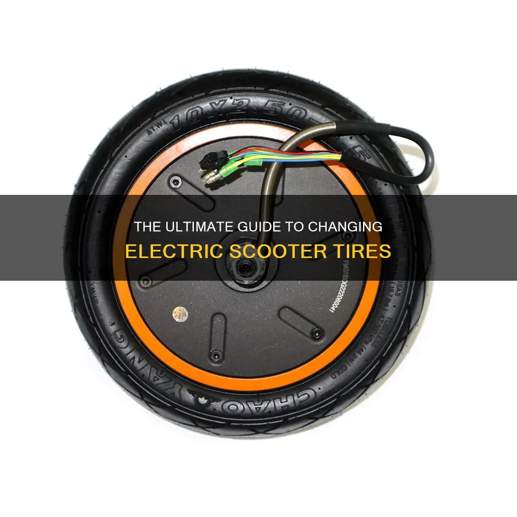 how to change a electric scooter tire