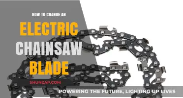 Electric Chainsaw Maintenance: Replacing the Blade Safely