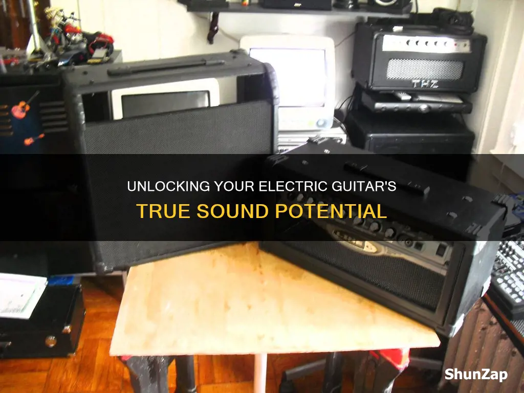 how to change an electric guitars sound