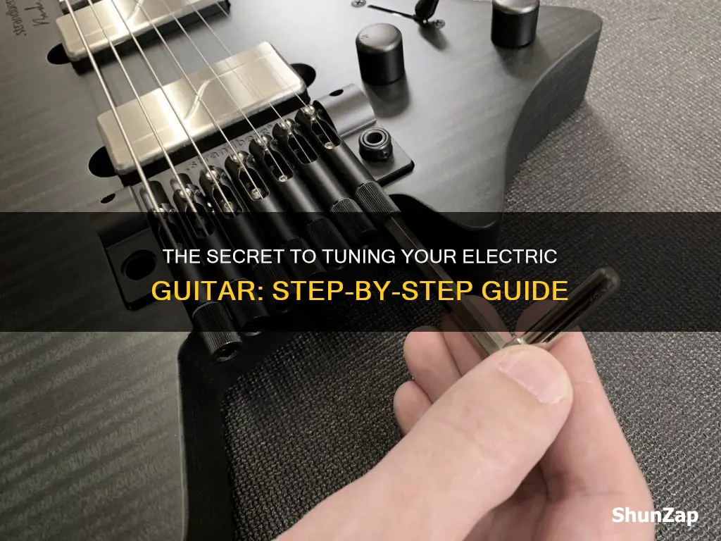 how to change an electric guitars tuned