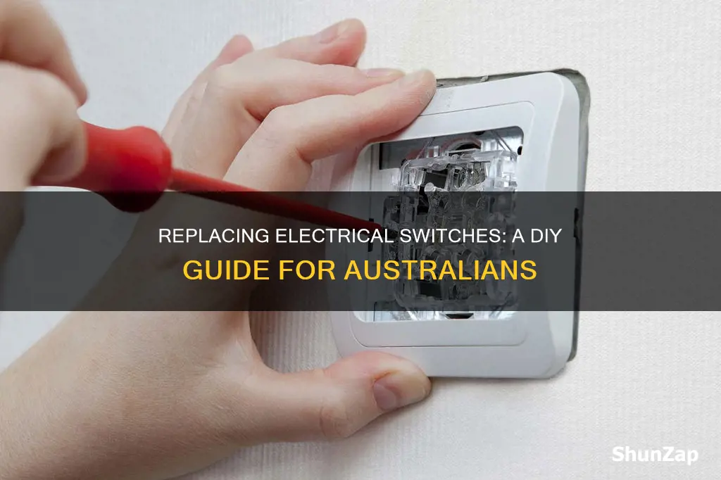 how to change an electrical switch australia