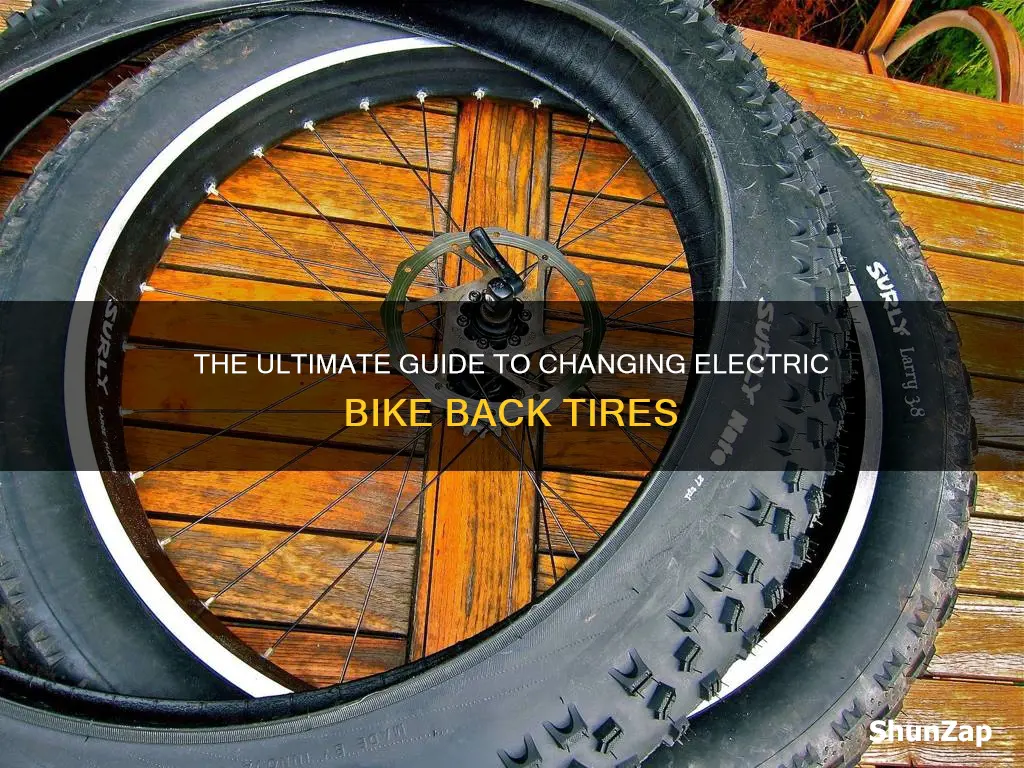 how to change back tire on electric bike