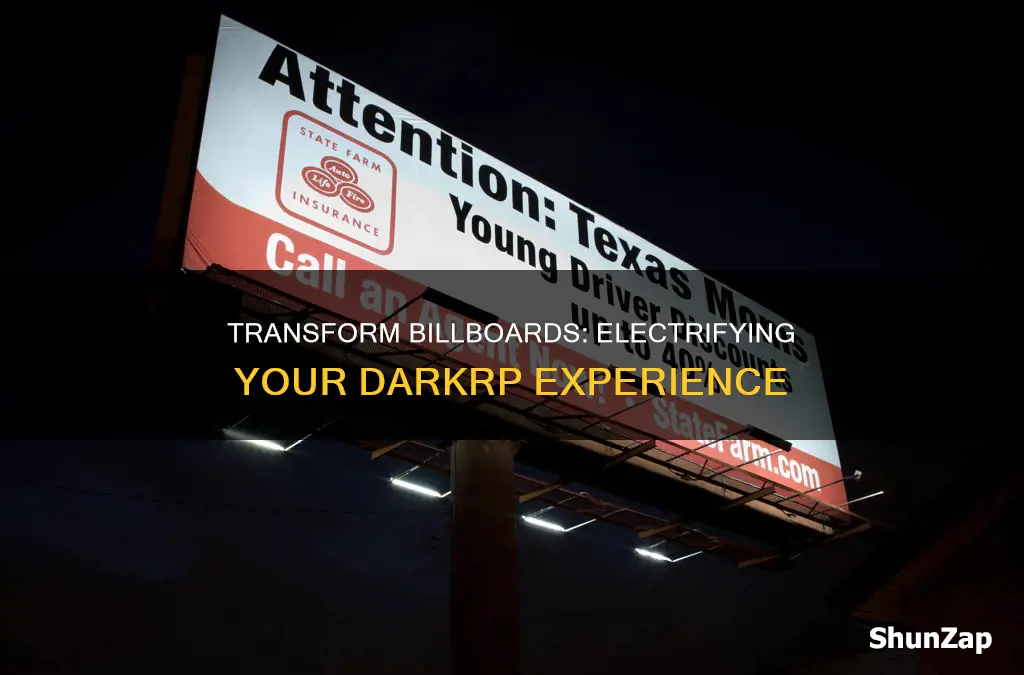 how to change billboards electric state darkrp