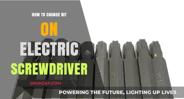 Electric Screwdriver Bits: Easy Swapping for DIY Projects