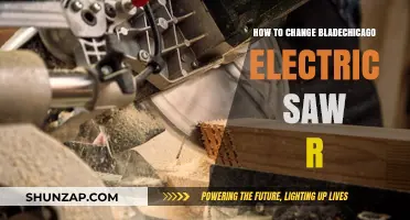 Changing Chicago Electric Saw Blades: An 8-Step Guide
