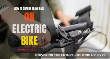 Replacing Brake Pads: A Guide for Electric Bike Owners