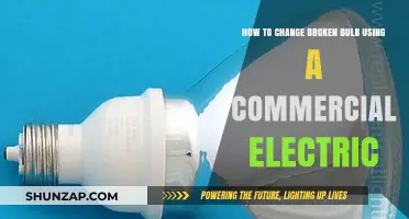 Effortlessly Replace a Broken Bulb with Commercial Electric: A Step-by-Step Guide